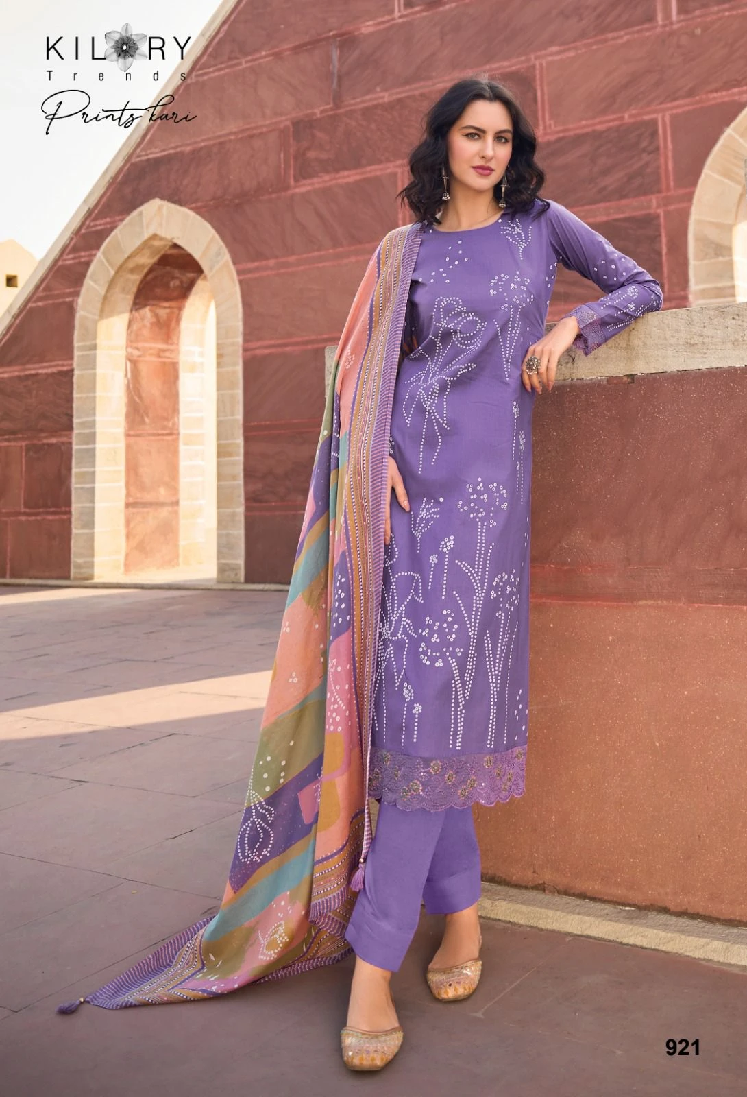 Kilory Trendz Printkari Pure Lawn Cotton Wholesale Fancy Pakistani Salwar Suit Catalog — Wholesale Salwar Suits, Kilory Trends wholesale from Surat — Photo 7